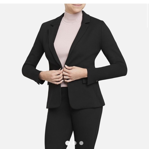 Kenneth Cole Flex Mobility Single Button Blazer - Picture 1 of 11